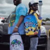 MONEY BOYS I MAKE MONEY WHILE I SLEEP KNAPSACK (DLXR)