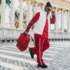 MONEY PATTERN BRICK BACKPACK (DLXV)