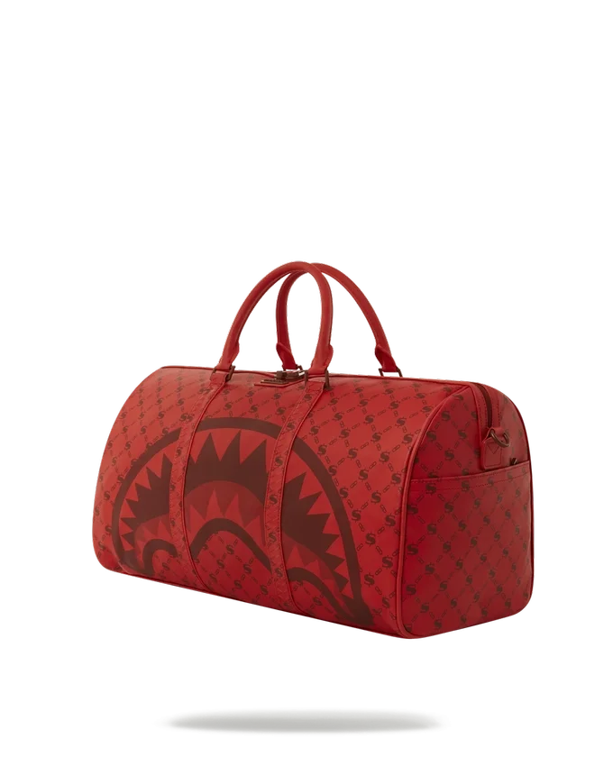 MONEY PATTERN BRICK DUFFLE