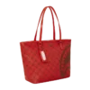 MONEY PATTERN BRICK TOTE