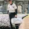 MONEY PATTERN POWDER EMPEROR DUFFLE