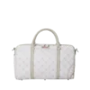 MONEY PATTERN POWDER MINI DUFFLE