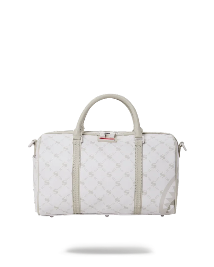 MONEY PATTERN POWDER MINI DUFFLE