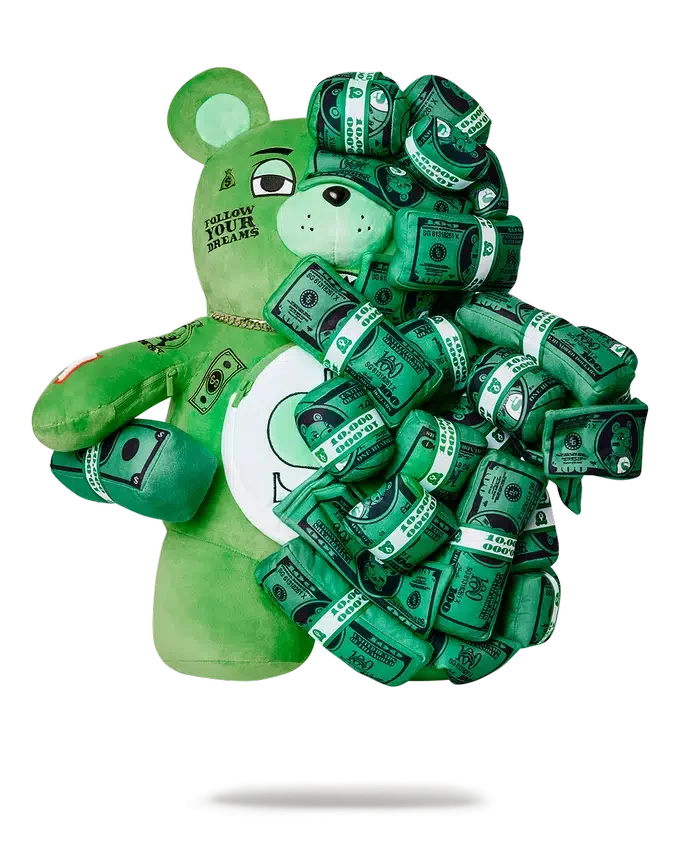 MONEYBEAR ZILLIONS TEDDYBEAR BACKPACK