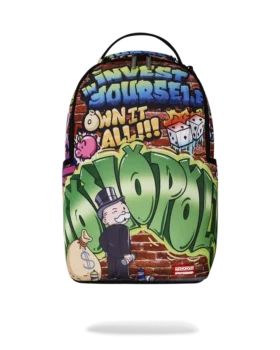 MONOPOLY GRAFFITI GOLD RUSH DLXR BACKPACK