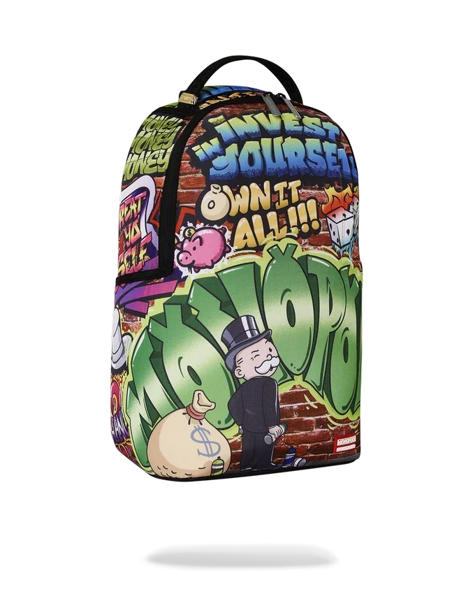 MONOPOLY GRAFFITI GOLD RUSH DLXR BACKPACK