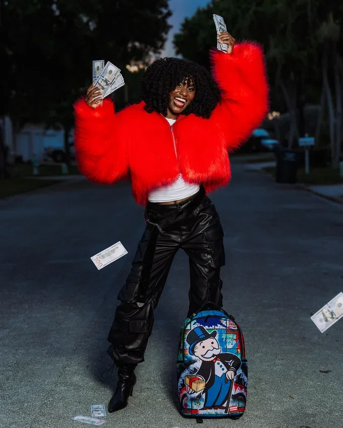 MONOPOLY MONEY MOVES BACKPACK