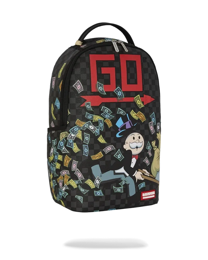 MONOPOLY WHEEL BARREL BACKPACK