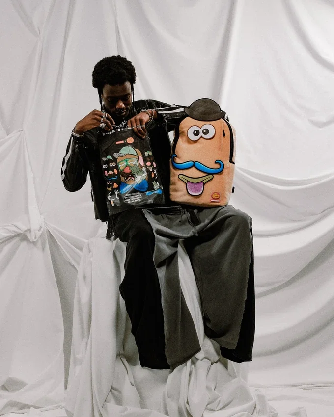 MR. POTATO HEAD VELCRO PATCH MIX-IT-UP DLXSV BACKPACK