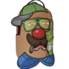 MR. POTATO HEAD VELCRO PATCH MIX-IT-UP DLXSV BACKPACK