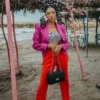 NOIR QUILT GOLD CHAIN SHARK HANDBAG