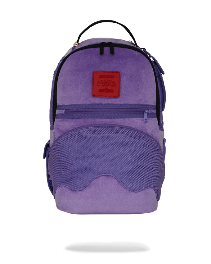 NOOO WAY!!! A REVERSIBLE BACKPACK - PURPLE VELOUR TO OG SHARKS IN PARIS BACKPACK