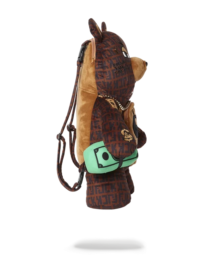 OFFENDED MONEYBEAR TEDDYBEAR BACKPACK