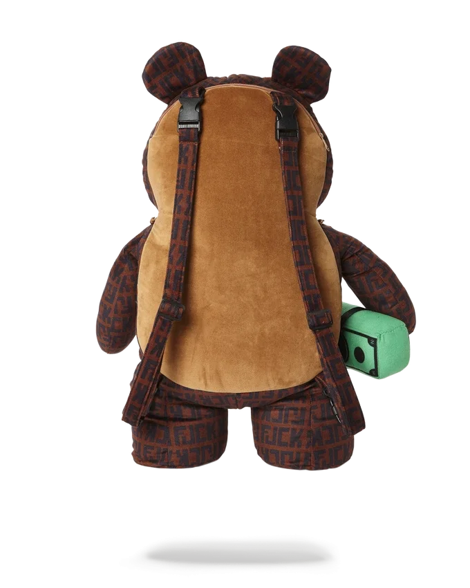 OFFENDED MONEYBEAR TEDDYBEAR BACKPACK