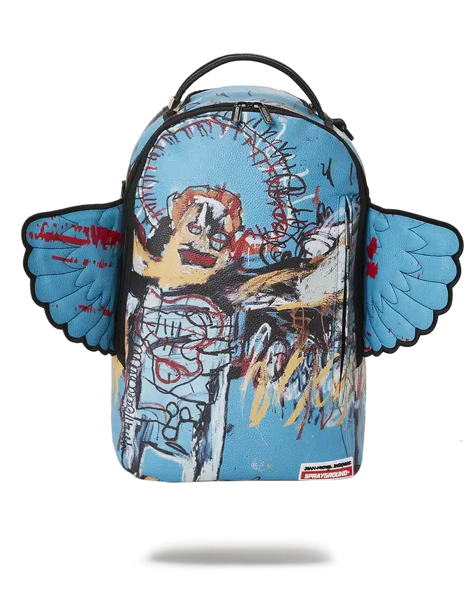 OFFICIAL BASQUIAT UNTITLED (FALLEN ANGEL) 1981 WING BACKPACK (DLXV)