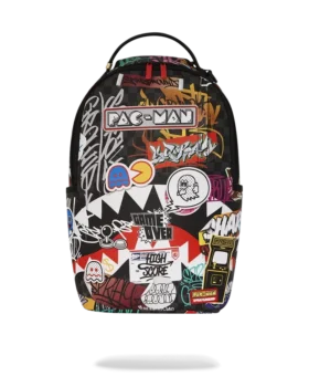 PAC-MAN LEVELED-UP ART BACKPACK