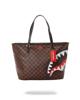 CHECKS IN CAMOFLAUGE TOTE