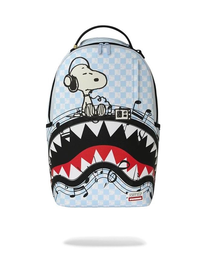 PEANUTS SNOOPY TUNED UP & TUNED OUT BACKPACK