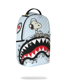 PEANUTS SNOOPY TUNED UP & TUNED OUT BACKPACK