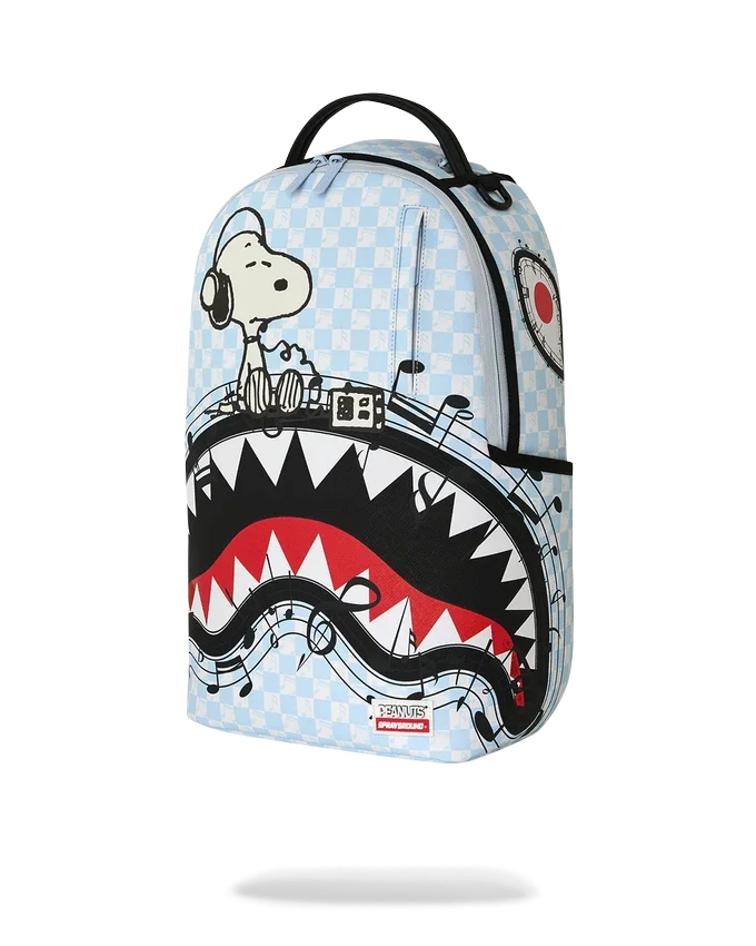 PEANUTS SNOOPY TUNED UP & TUNED OUT BACKPACK