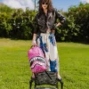 PINK CAMOCHECK BACKPACK