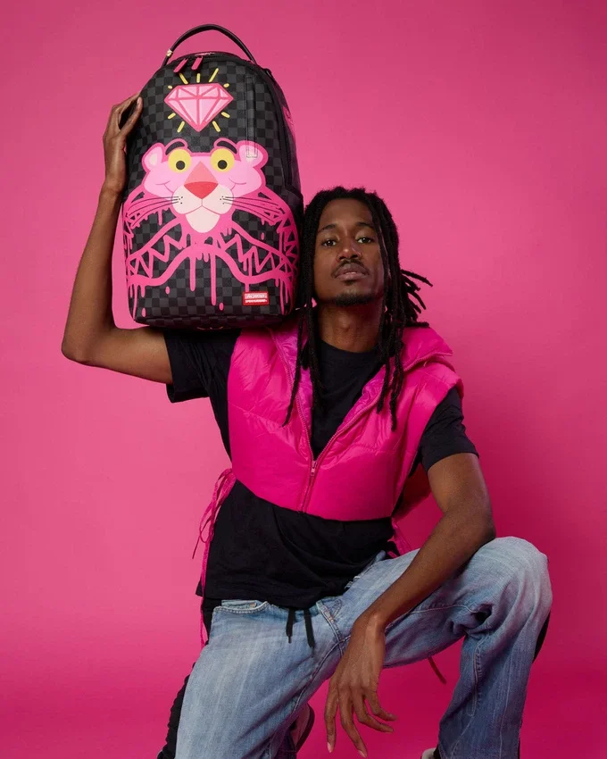 PINK PANTHER DIAMOND SHARK BACKPACK