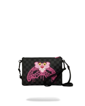 PINK PANTHER DIAMOND SHARK CROSSOVER CLUTCH