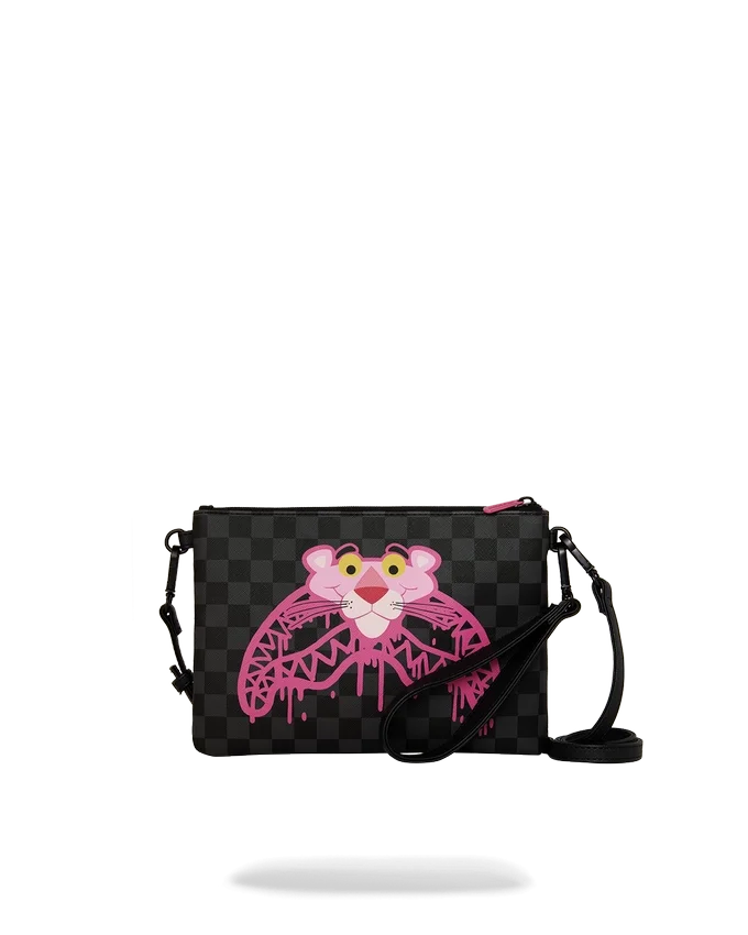 PINK PANTHER DIAMOND SHARK CROSSOVER CLUTCH