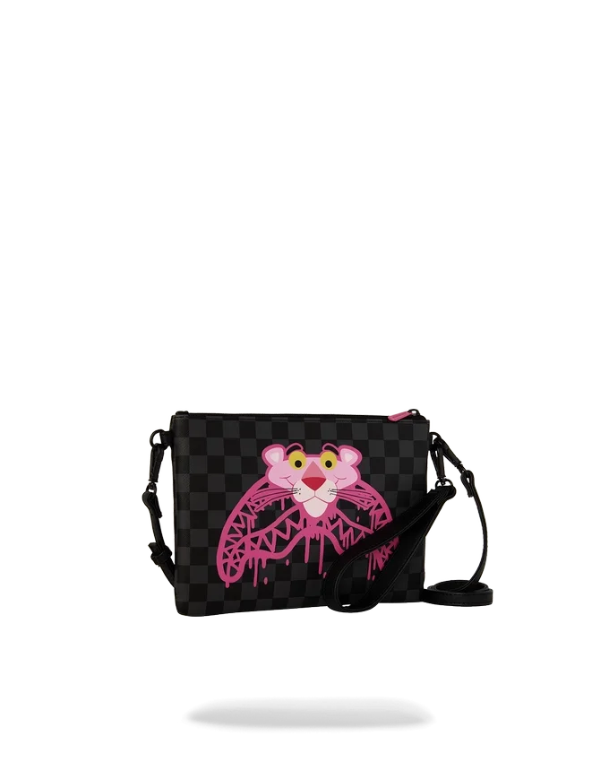 PINK PANTHER DIAMOND SHARK CROSSOVER CLUTCH