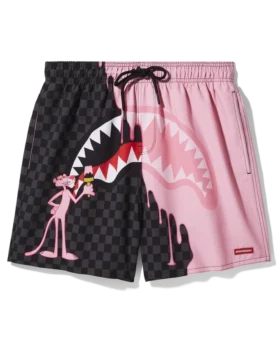 PINK PANTHER PINK PAINTER SWIM SHORTS