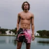 PINK PANTHER PINK PAINTER SWIM SHORTS
