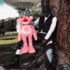 PINK PANTHER UP TO NO GOOD TEDDY BEAR BACKPACK
