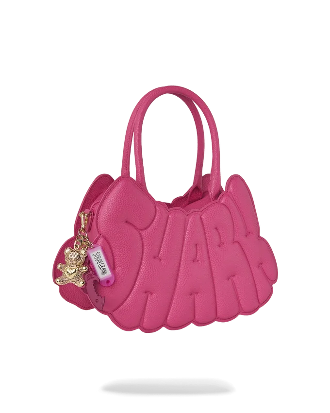 PINK POP SHARK BUBBLE HANDBAG