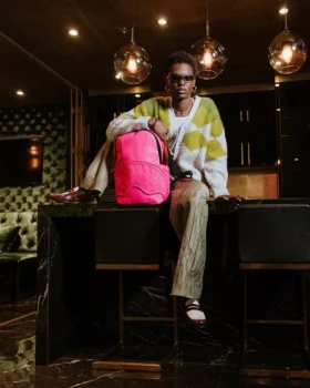 PINK PYTHON DLXSV BACKPACK