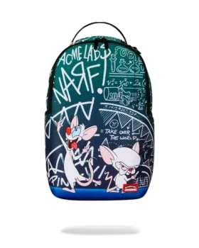 PINKY AND THE BRAIN TAKIN OVER THE WORLD DLXR BACKPACK