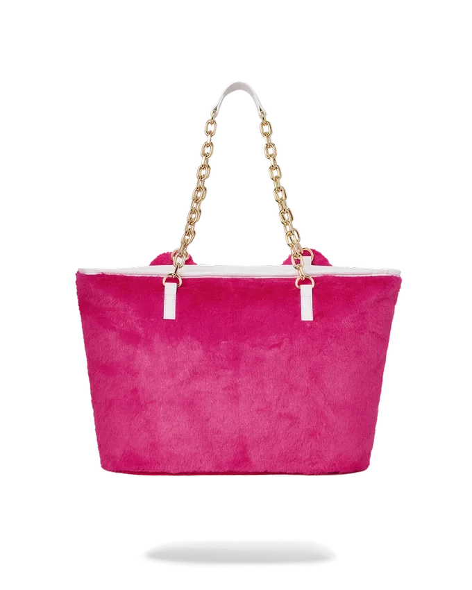 PLUSH MONEYBEAR TOTE (PINK)