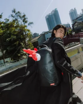 PLUSH SHARK BIG BITE BACKPACK