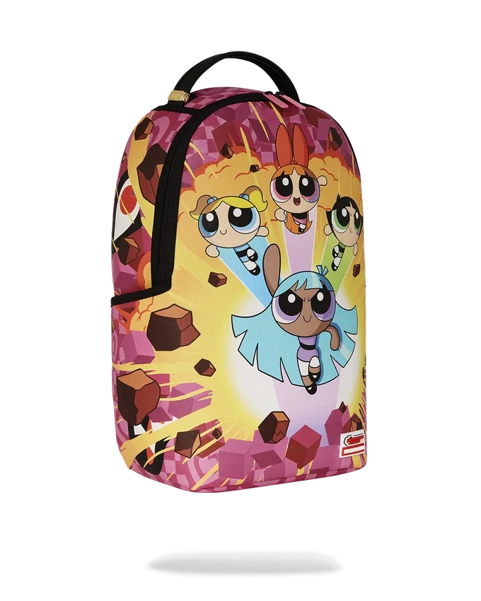 POWERPUFF BUSTIN THRU DLXSV BACKPACK