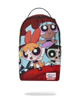 POWERPUFF GIRLS NEVER BACK DOWN BACKPACK