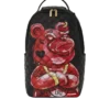 QUILT HAND PAINTED DIABLO BEAR BACKPACK (DLXV)