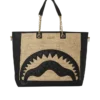 RAFFIA PALM TOTE