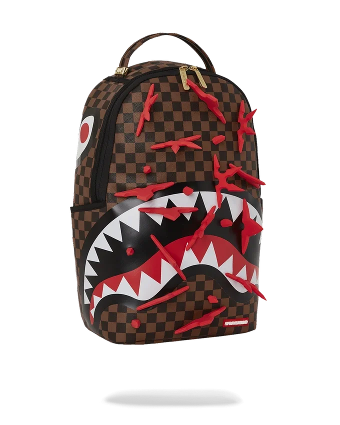 REAL 3D NINJA STARS SMASHED BACKPACK (DLXV)
