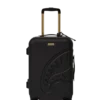 REALITY CHECK SHARKITECTURE CARRY-ON JETBLACK LUGGAGE (GOLD HARDWARE)