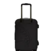 REALITY CHECK SHARKITECTURE CARRY-ON JETBLACK LUGGAGE (GUNMETAL HARDWARE)