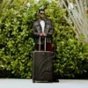 REALITY CHECK SHARKITECTURE FULL-SIZE JETBLACK LUGGAGE (GOLD HARDWARE)