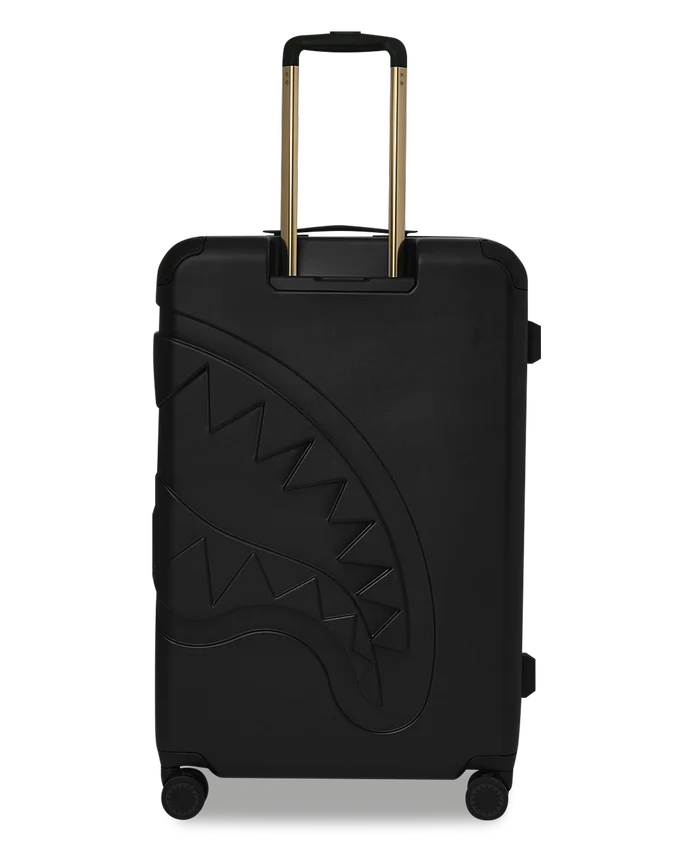 REALITY CHECK SHARKITECTURE FULL-SIZE JETBLACK LUGGAGE (GOLD HARDWARE)