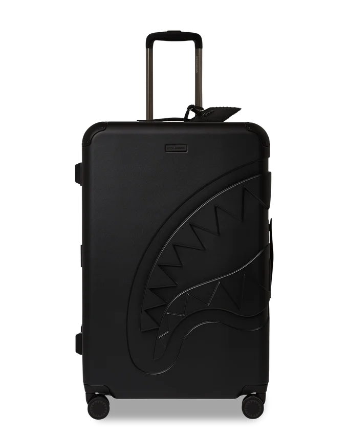 REALITY CHECK SHARKITECTURE FULL-SIZE JETBLACK LUGGAGE (GUNMETAL HARDWARE)