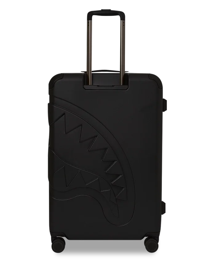 REALITY CHECK SHARKITECTURE FULL-SIZE JETBLACK LUGGAGE (GUNMETAL HARDWARE)