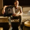 REALITY CHECK VINTAGE HANDHELD CARRY-ON CONVERTS TO BACKPACK