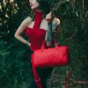 RED RIVIERA MINI DUFFLE
